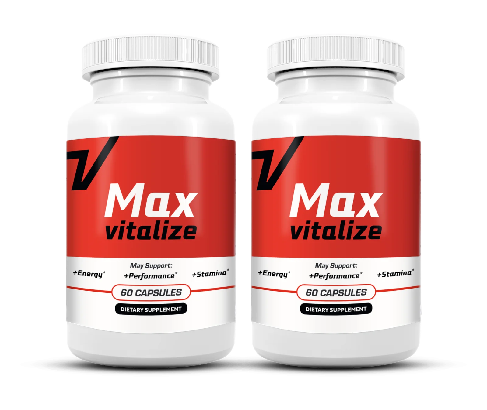 Max Vitalize Starter Package - 60 Day Supply - 2 Bottles of Male Vitality Supplement